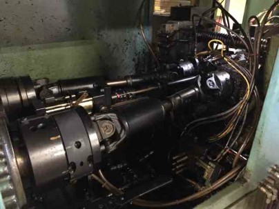 2-3/4 KINEFAC MC-25 2-Die Cylindrical Thread Roller, 6E Fanuc Controls, 30 HP