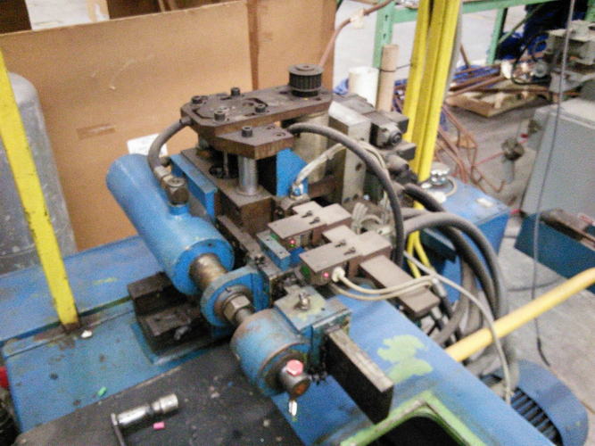 .708 SCHWARZE-WIRTZ Tube Bender, 6'7 Over Mandrel, (12) Mandrels, 10 HP