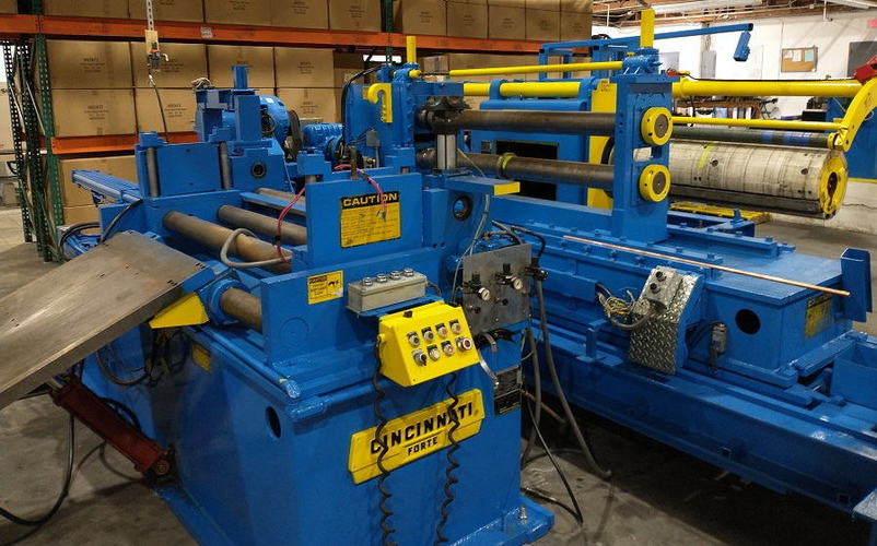 60 x 5 /7 x 20,000 Lb CINCINNATI - FORTE Loop Slitting Line, .010 to .135