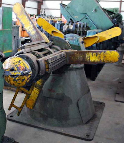 10,000 Lb ASC Double End Uncoiler, 18 to 22 ID, 72 OD, 18 Width