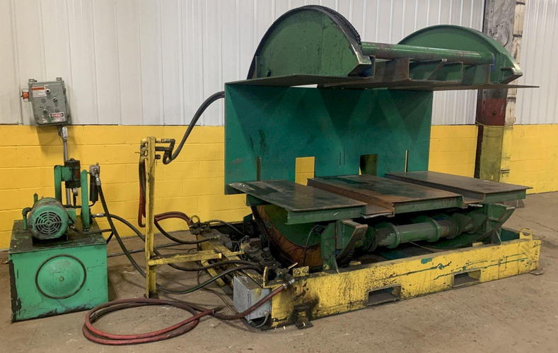 Pacman C-Type Hydraulic Die Flipper / Rollover, 96 x 48 Bed, 5 HP