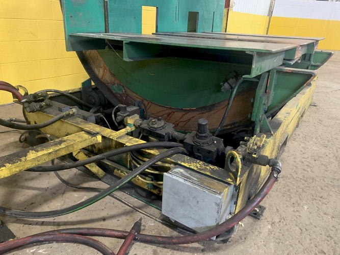 Pacman C-Type Hydraulic Die Flipper / Rollover, 96 x 48 Bed, 5 HP