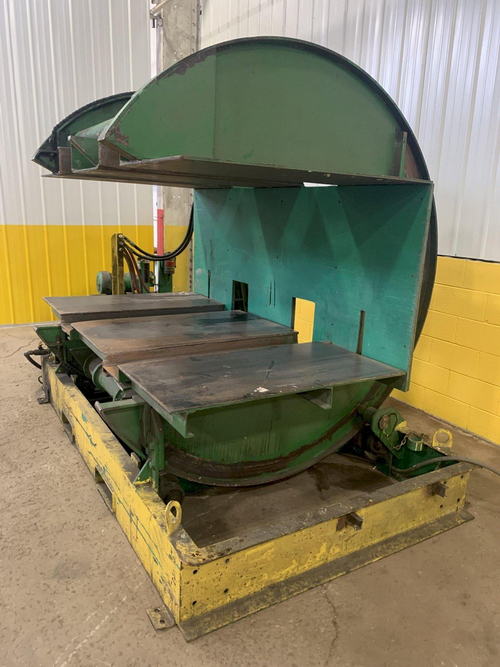 Pacman C-Type Hydraulic Die Flipper / Rollover, 96 x 48 Bed, 5 HP