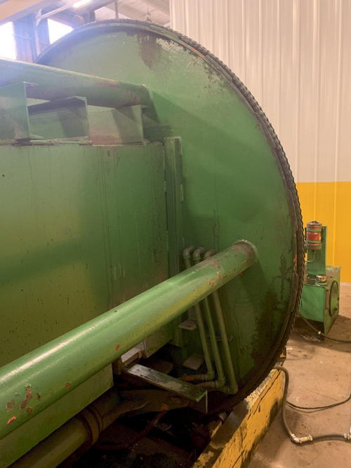 Pacman C-Type Hydraulic Die Flipper / Rollover, 96 x 48 Bed, 5 HP