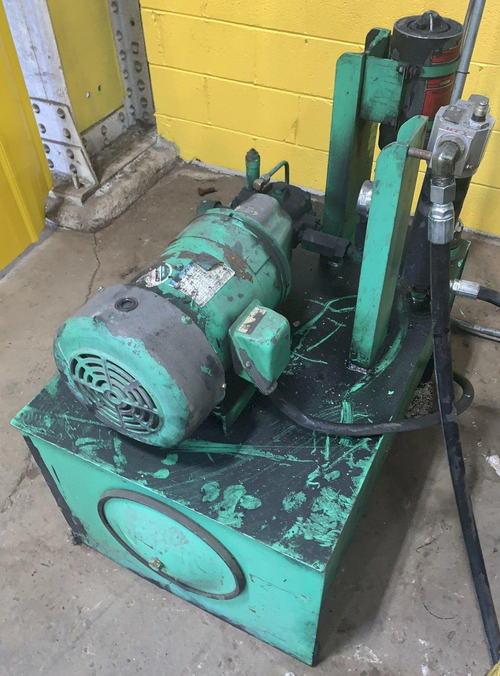 Pacman C-Type Hydraulic Die Flipper / Rollover, 96 x 48 Bed, 5 HP