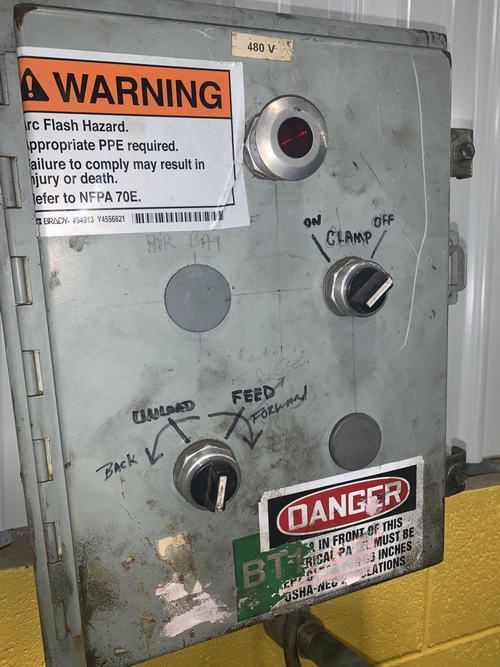 Pacman C-Type Hydraulic Die Flipper / Rollover, 96 x 48 Bed, 5 HP