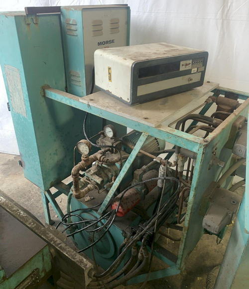 MASTER MACHINE Portable Pipe Boring and Facing Machine, 32 Swing, 10 HP