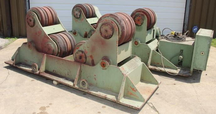 15 Ton BODE Tank Turning Drive Roll & Idler Roll, Self-Aligning