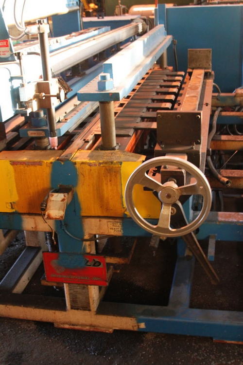 72 x .120 GUILD Shear End Welder, Miller Syncrowave 350 Welder