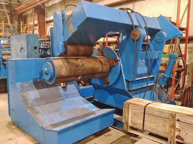 48 x 7.5 x 50,000 Lb TERMINAL EQUIPMENT Slitting Line, Right-to-Left