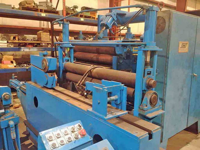 48 x 7.5 x 50,000 Lb TERMINAL EQUIPMENT Slitting Line, Right-to-Left