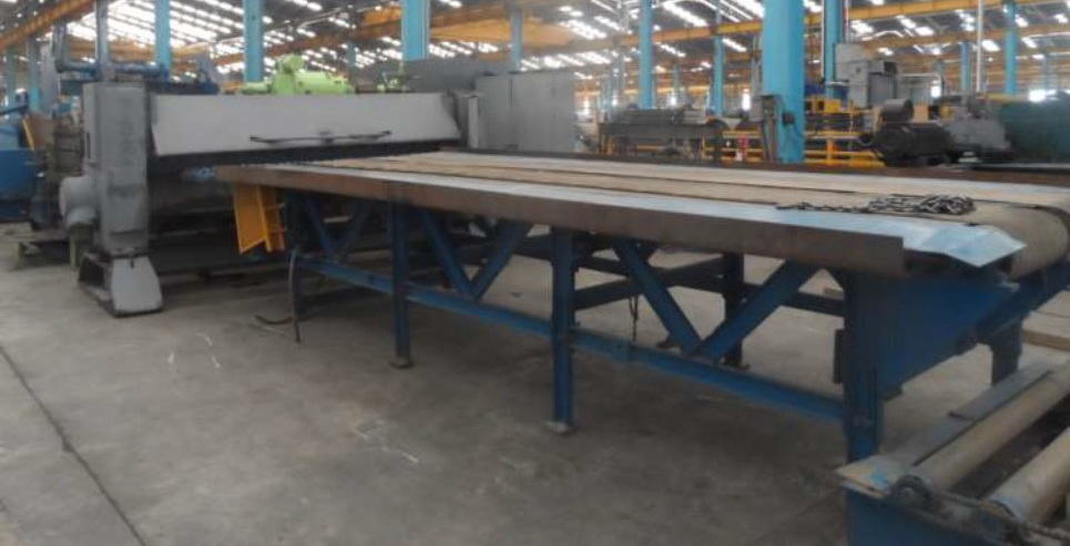 72 x .25 x 40,000 Lb MCKAY Cut-to-Length Line, Left-to-Right