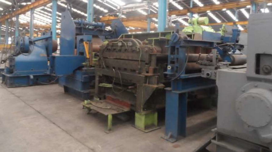 72 x .25 x 40,000 Lb MCKAY Cut-to-Length Line, Left-to-Right