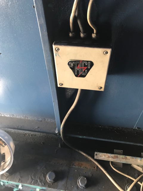 20,000 Lb TACI Uncoiler, 20 to 24 ID, 60 OD, 48 Width, Hydraulic Expansion