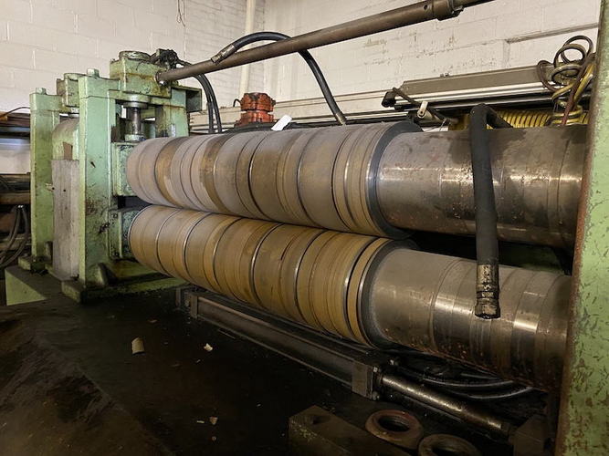 60 x 7 x 40,000 Lb YODER Slitting Line