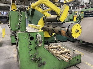 48 x 7 x 40,000 Lb LOOPCO / MICO Loop Slitting Line, Left-to-Right