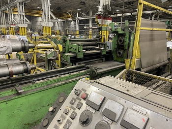 48 x 7 x 40,000 Lb LOOPCO / MICO Loop Slitting Line, Left-to-Right