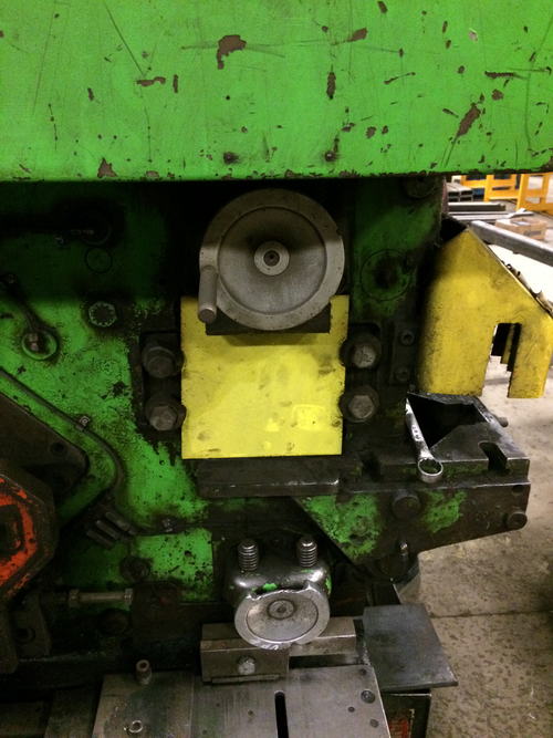 6 x 6 x 3/8 MUBEA Ironworker, 110 Ton, 1-1/4 Thru 3/8 Punch, 10 HP