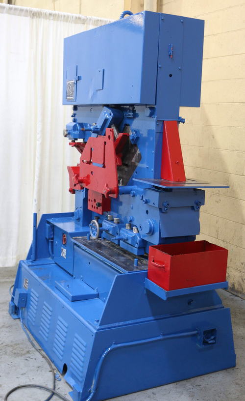 6 x 1/2 PEDDINGHAUS Ironworker, 110 Ton, 1.25 Hole Thru 1 , 7.5 HP