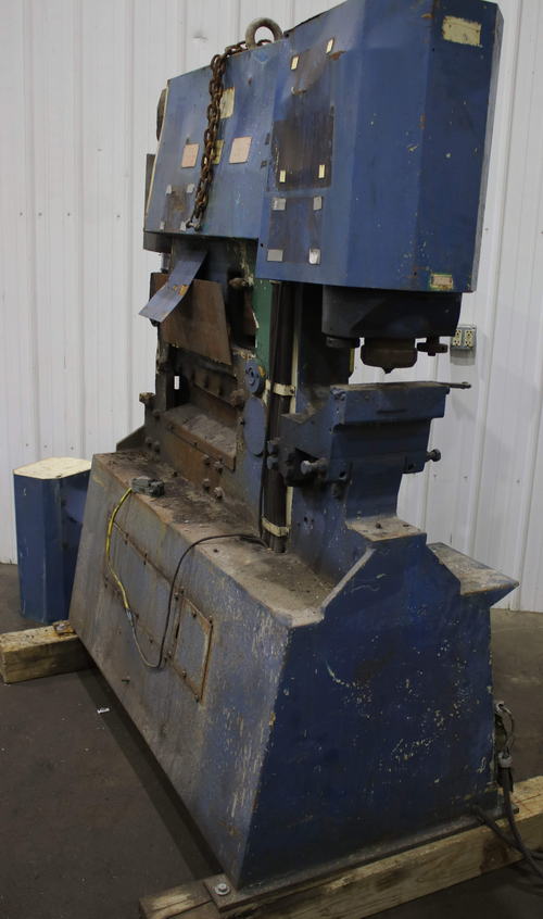 6 x 6 x 1/2 GEKA Ironworkers, 100 Ton, 1-13/16 Thru 1 , 7-1/2 HP