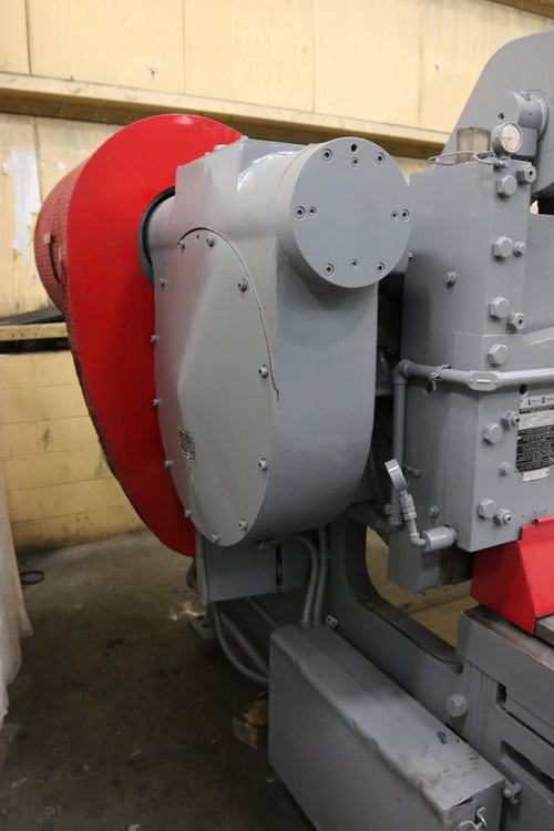 5/8 x 10' LODGE & SHIPLEY Power Squaring Shear, 48 FOPBG, 40 SPM, 20 HP