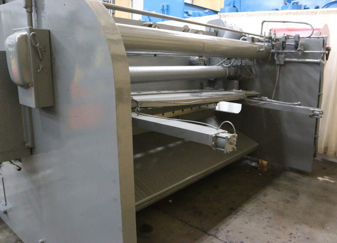 5/8 x 10' LODGE & SHIPLEY Power Squaring Shear, 48 FOPBG, 40 SPM, 20 HP