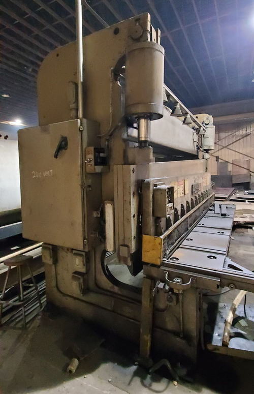 5/8 x 12' CINCINNATI Hyd Power Squaring Shear, FOPBG, Squaring Arm, 40 HP