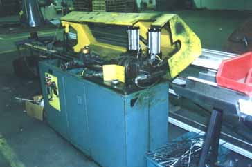 1-3/4 BERTOLETTE Tube Flying Cut-Off Line, Rotary Cut & Pull, 36 Length, 1 HP