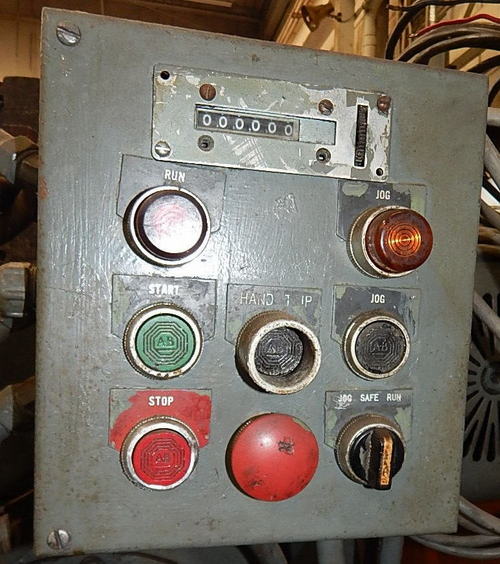 18 Ton TISHKEN Tilt-Type Cut-Off, 4 Width, 2 Stroke, 5-Axis Base, 5 HP