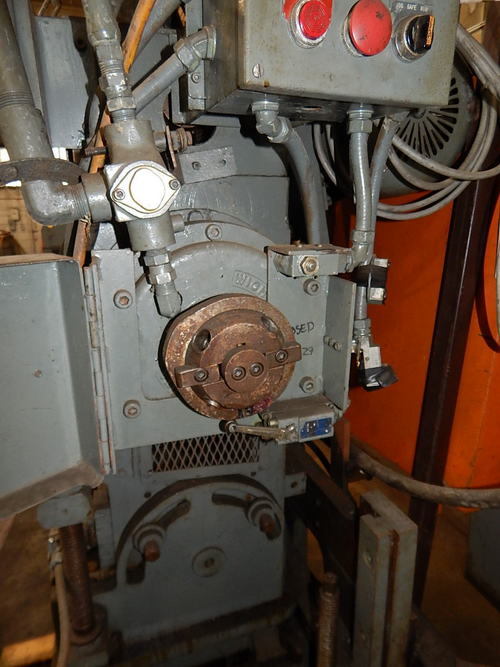 18 Ton TISHKEN Tilt-Type Cut-Off, 4 Width, 2 Stroke, 5-Axis Base, 5 HP