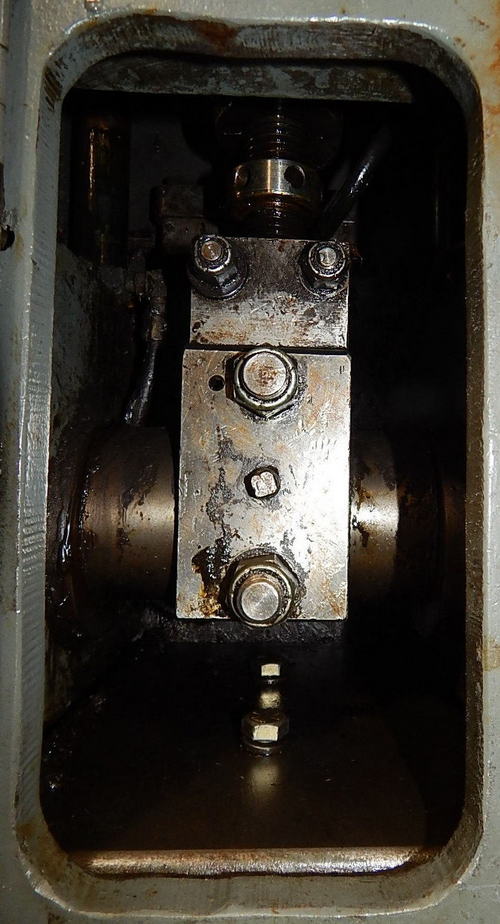 18 Ton TISHKEN Tilt-Type Cut-Off, 4 Width, 2 Stroke, 5-Axis Base, 5 HP