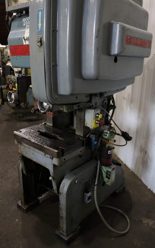 22 Ton BLISS OBI Press, 1-1/2 str, 9-3/4 Shut Ht, 23-1/2 x 14 Bed, 5 HP