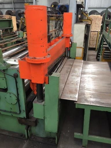78 3/4 x 11-3/4 x 60,000 Lb BARBERO Slitting Line