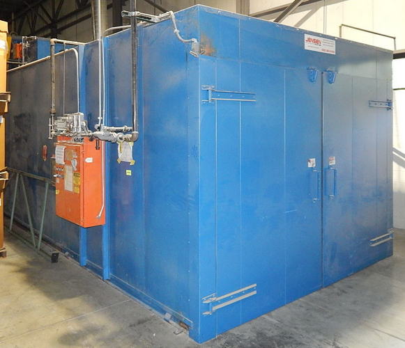 JENSEN Oven, 450 Degrees F, Fire Suppression System, Double Doors, Like New