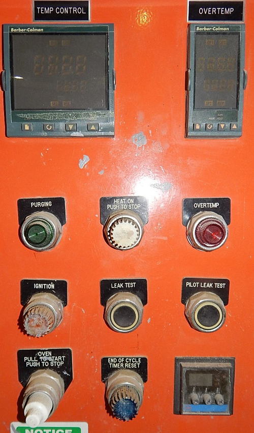 JENSEN Oven, 450 Degrees F, Fire Suppression System, Double Doors, Like New