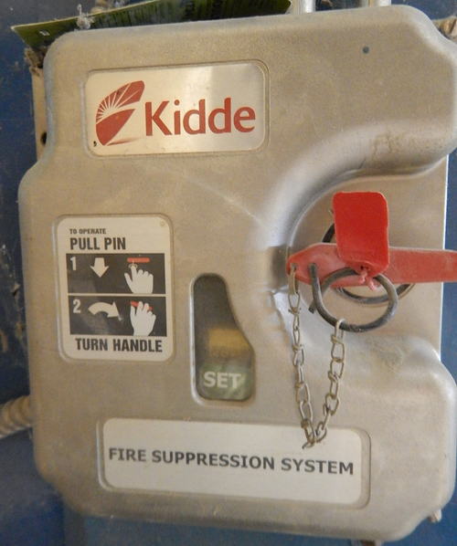 JENSEN Oven, 450 Degrees F, Fire Suppression System, Double Doors, Like New