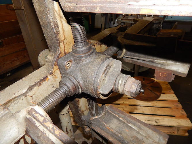 350 Lb TISHKEN Uncoiler, 12 to 20 ID, 48 OD, 6 Width