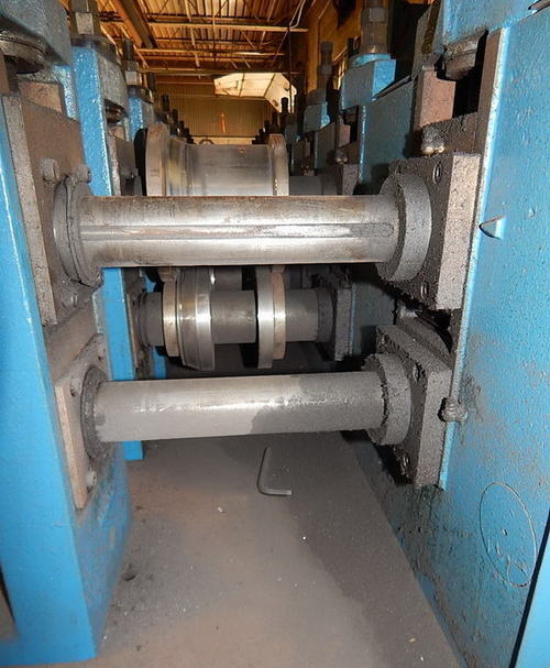12-Stand CONTOUR Roll Former, 2 Spdl, 10 RS, 12 H, 5.5 to 7 V, 20 HP