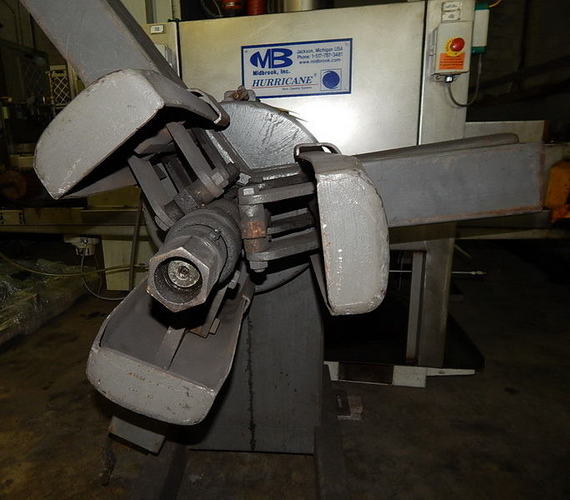 1,000 Lb AMERICAN STEEL LINE Motorized Uncoiler, 13 to 20 ID, 48 OD, 18 W