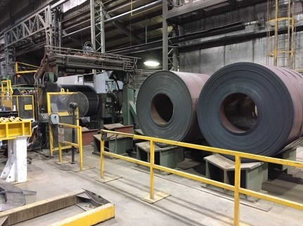 96 x .500 x 80,000 Lb PAXSON Cut-to-Length Line, Right-to-Left