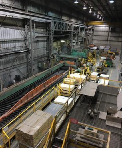 96 x .500 x 80,000 Lb PAXSON Cut-to-Length Line, Right-to-Left