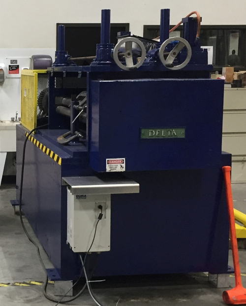 11-Stand YODER Roll Forming Line, 3 Spdl, 48 RS, 17-3/4 H, 8 V, 40 HP