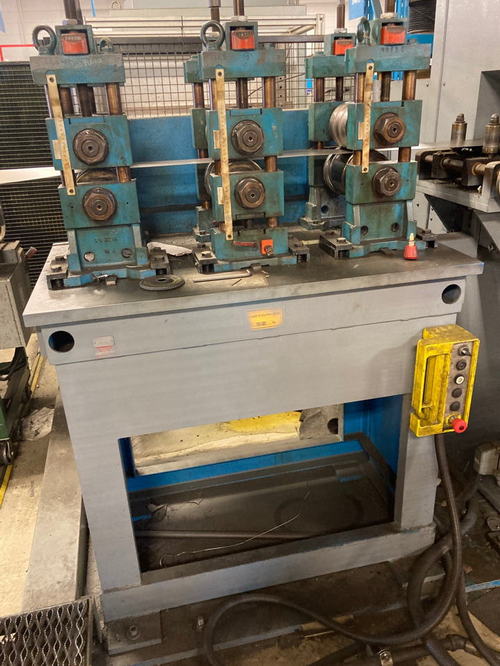 11-Stand DREISTERN Complete Roll Forming Line, 1.9685 Spdl, 10.63 Roll Space