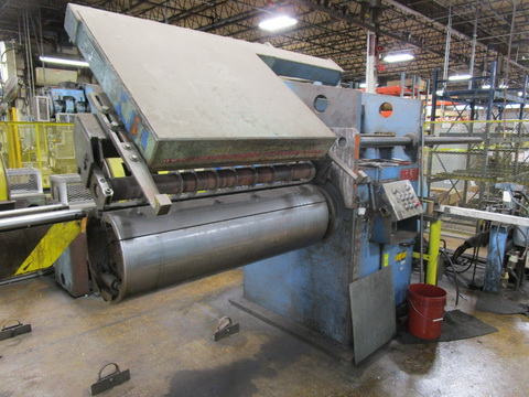 48 x 6 x 20,000 Lb PAXSON Loop Slitting Line with (3) Heads