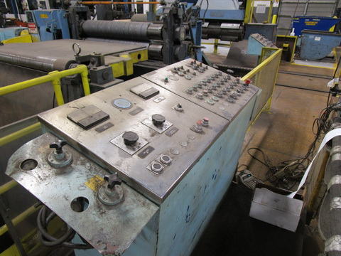 48 x 6 x 20,000 Lb PAXSON Loop Slitting Line with (3) Heads