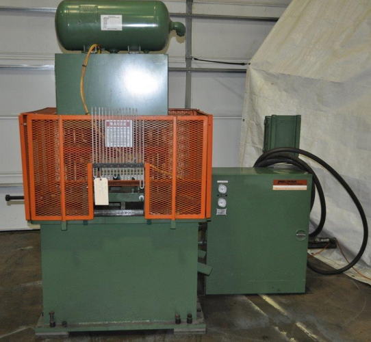 12 Ton PNEU POWER Cut-Off, 0 to 3 Str, 12 Adj, 0 to 12 SH, 26 x 14.5 Bed