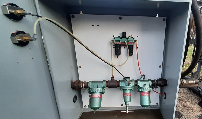 12 Ton PNEU POWER Cut-Off, 0 to 3 Str, 12 Adj, 0 to 12 SH, 26 x 14.5 Bed