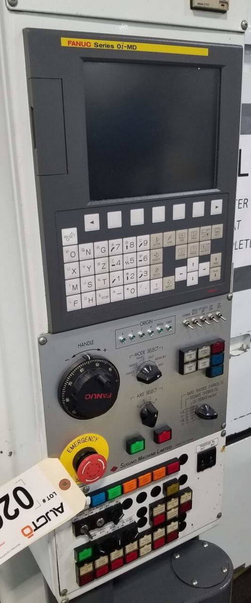 1650mm x 500mm x 500mm SUGINO CNC High Pressure Washer & Deburring, (2) Avail