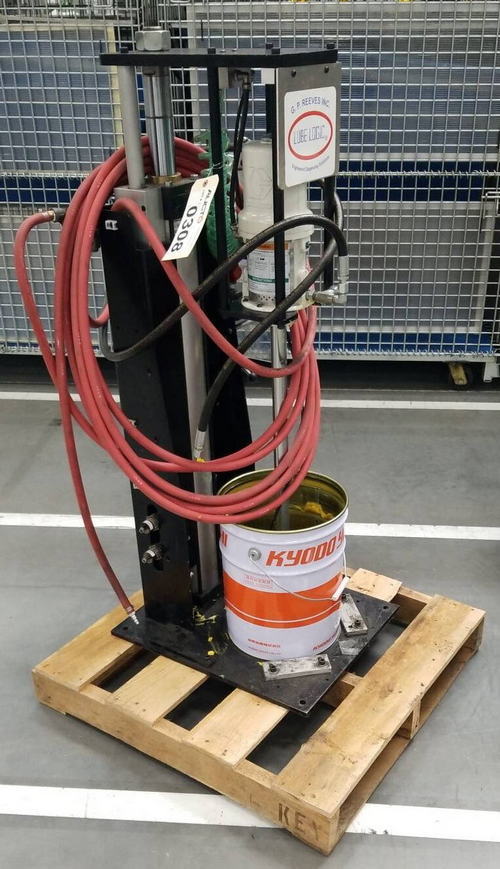 GP Reeves Inc LUB LOGIC GSP50-35LBA11 with Graco Fire-Ball 300 Pump, 2014