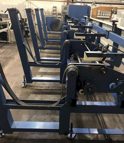 SIMEC CNC Automatic Cold Saw, 4-3/4 Cap, 26.5 Hitch Feed, 20' Loading Rack